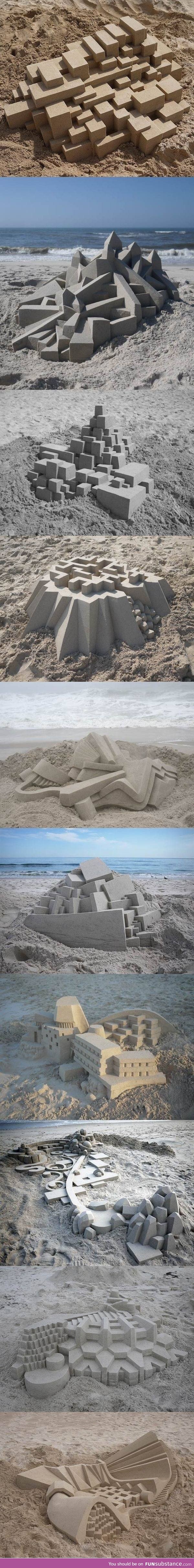 Super controlled sand art