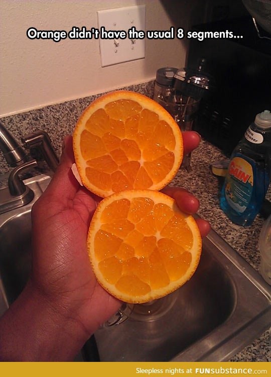 Not your regular orange