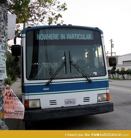 My kind of bus