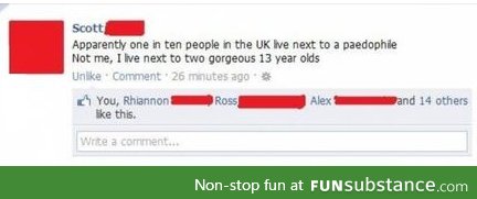 Aren't 13 year olds lovely?