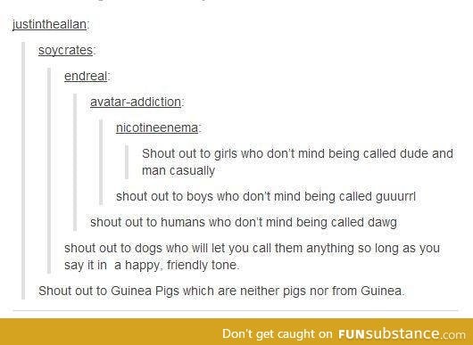 Honestly, what the f*ck with girls freaking out over being called "dude"