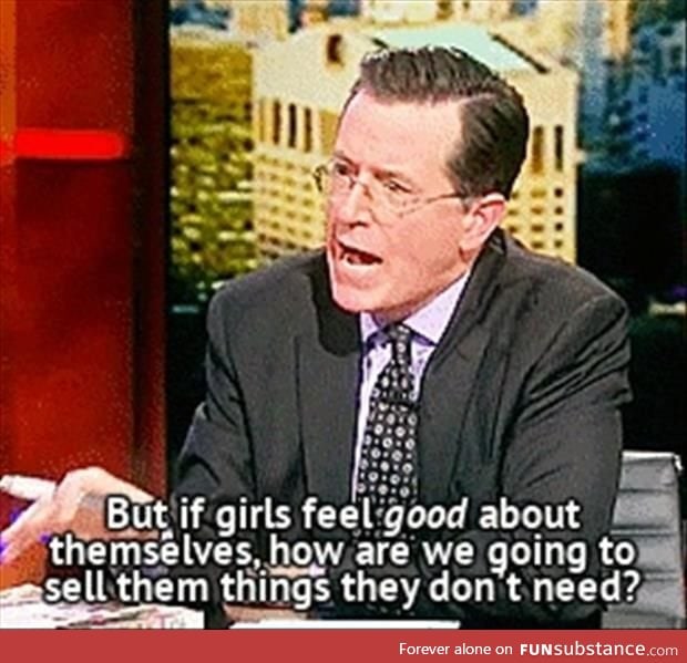 Stephen Colbert Knows How It Is.....