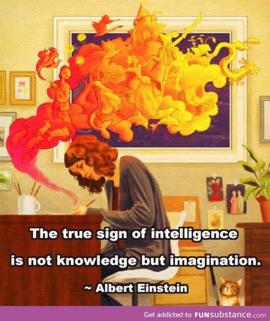 The real sign of intelligence