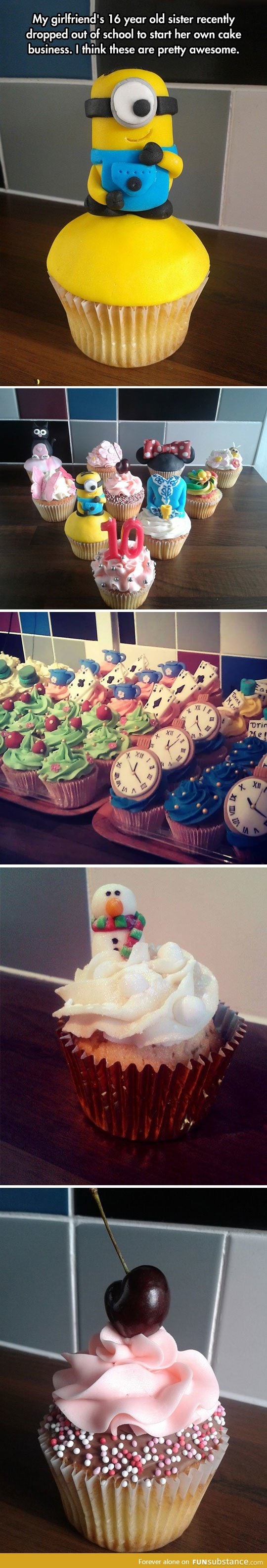 Amazing cup cake designs
