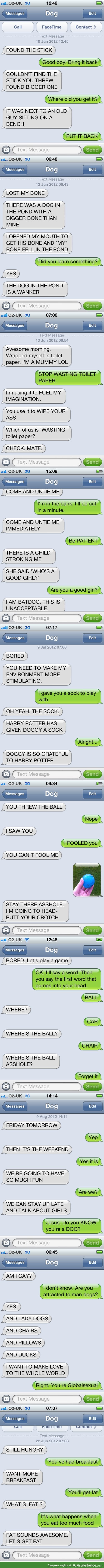 Texts from Dog
