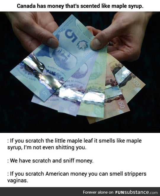 If you scratch money