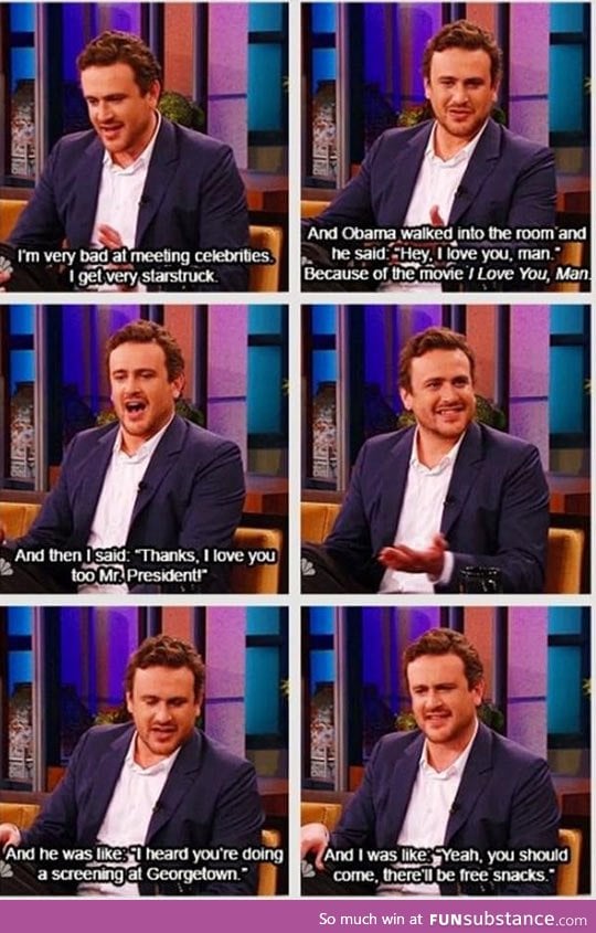This is why I love Jason Segel