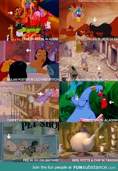 Did You Notice These Disney Characters Hidden Within Other Movies?