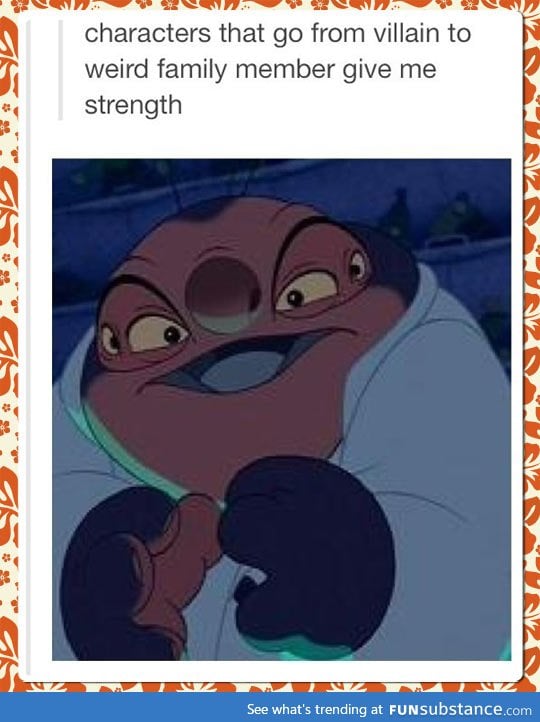 Because you know ohana means family
