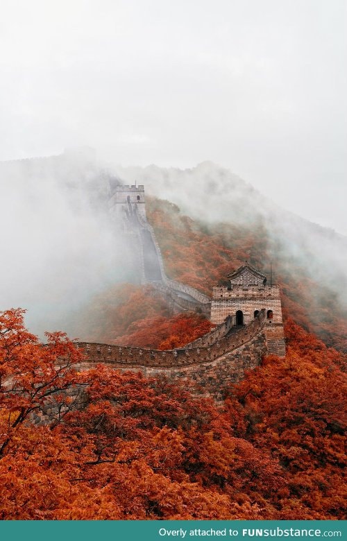 Fall at the Great Wall