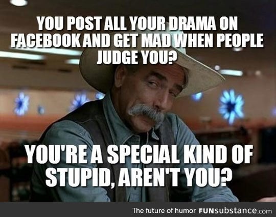 Too much facebook drama