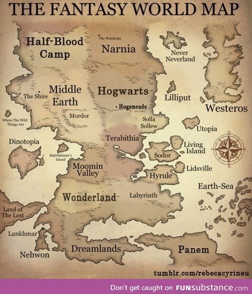 The world of the fandoms!