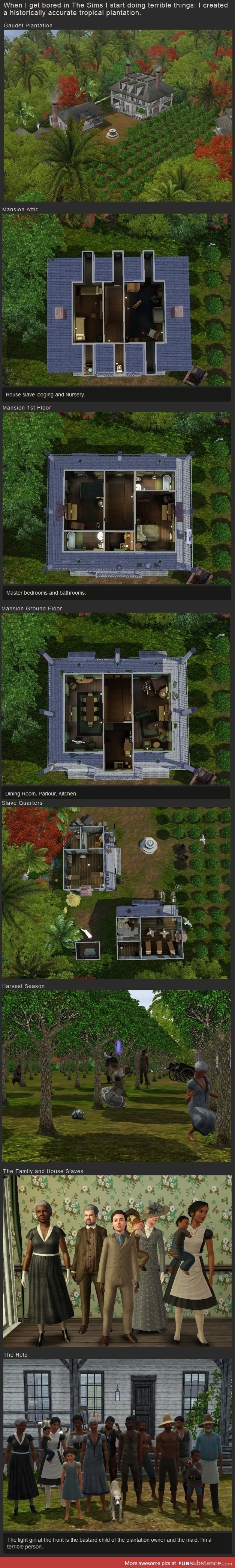 Realistic Sims plantation