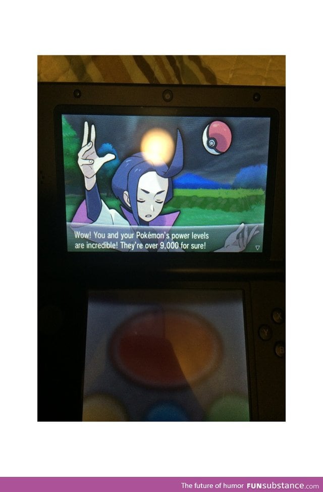 So I'm playing Pokemon X and..