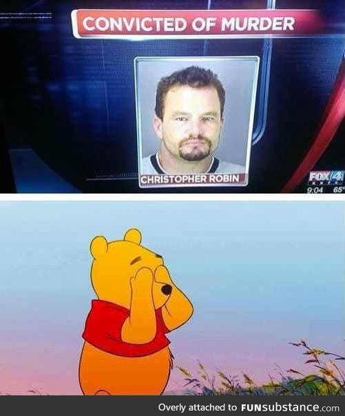 Sad Day For Winnie The Pooh