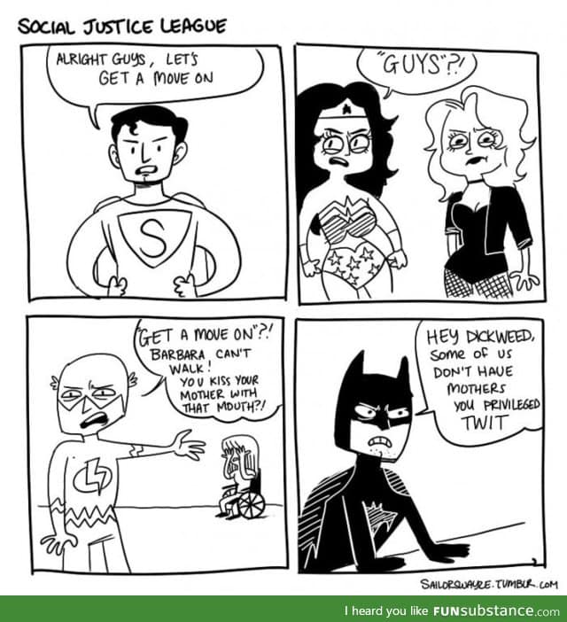 Social Justice League (x/post from ■comicbooks)