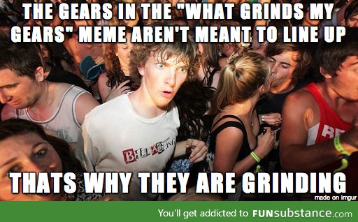 After seeing someone complain about it, I had this realization