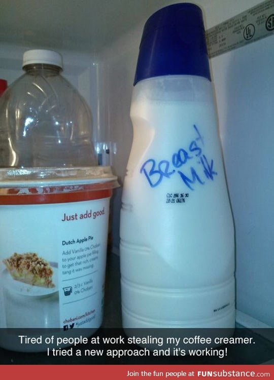 Label all your things breast milk