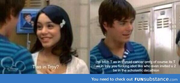 T for Troy?