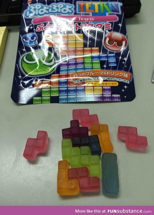 Tetris Gummies :D