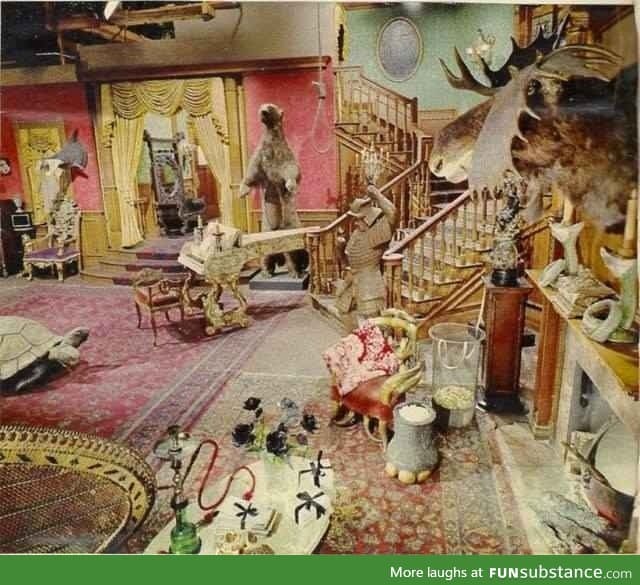 original set of the Addams family in color