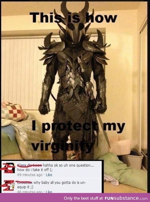 Protecting virginity is necessary