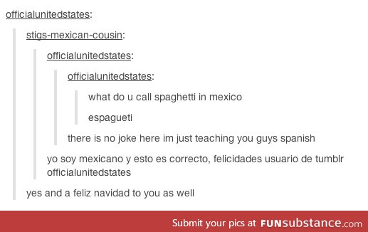 Learning spanish from tumblr user officialunitedstates