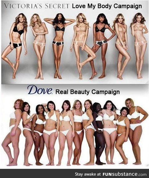Which is real beauty? BOTH, beauty isn't a size 6, or 16