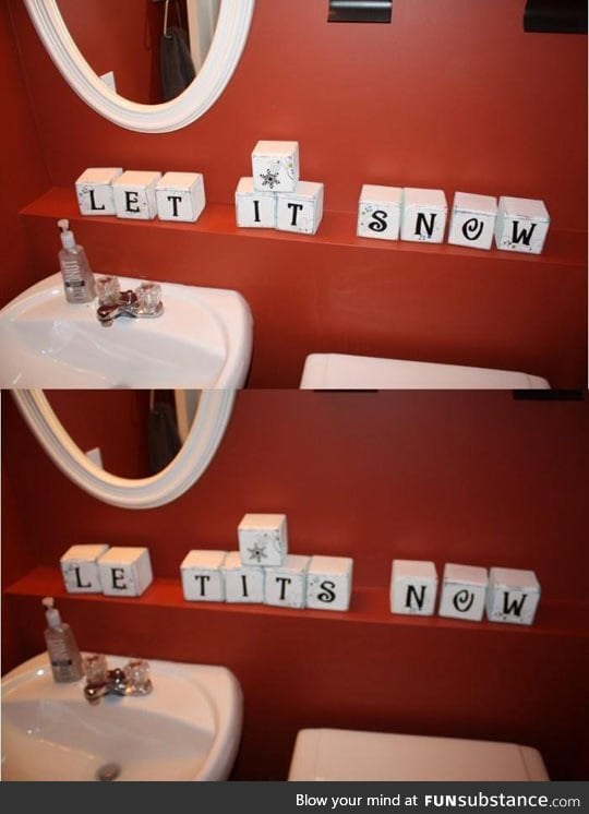Bathroom decoration for him and for her