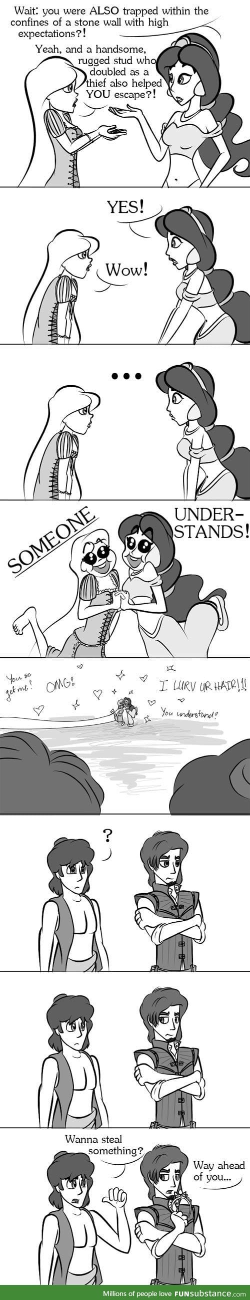 When Princesses meet....
