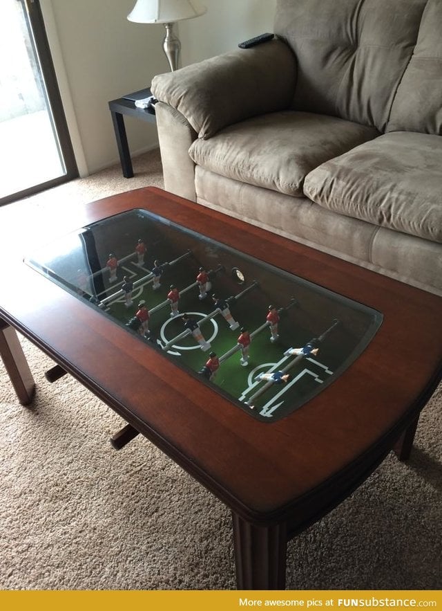 Coolest foosball table ever