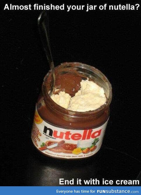 for all my fellow Nutella addicts, a piece of heaven
