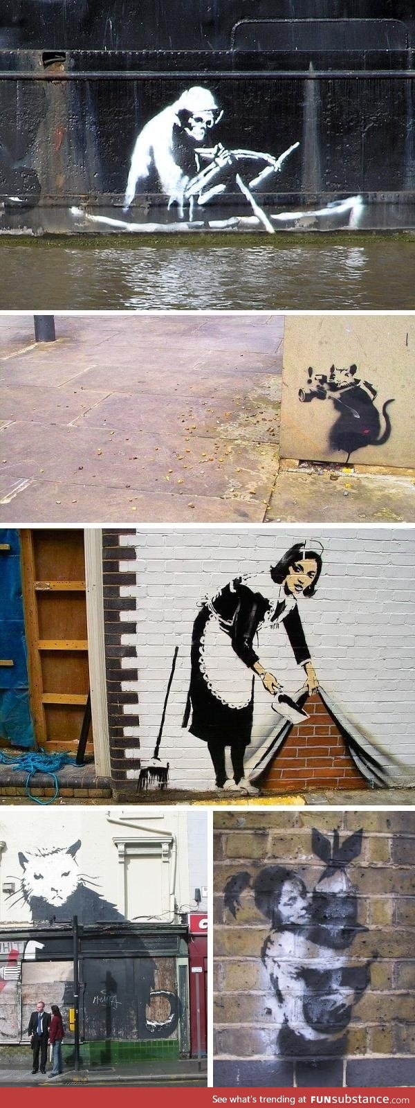 Urban Art By Banksy....