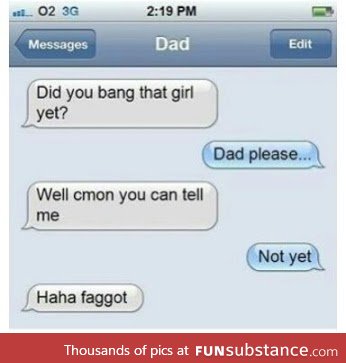 Texting w/ Dad