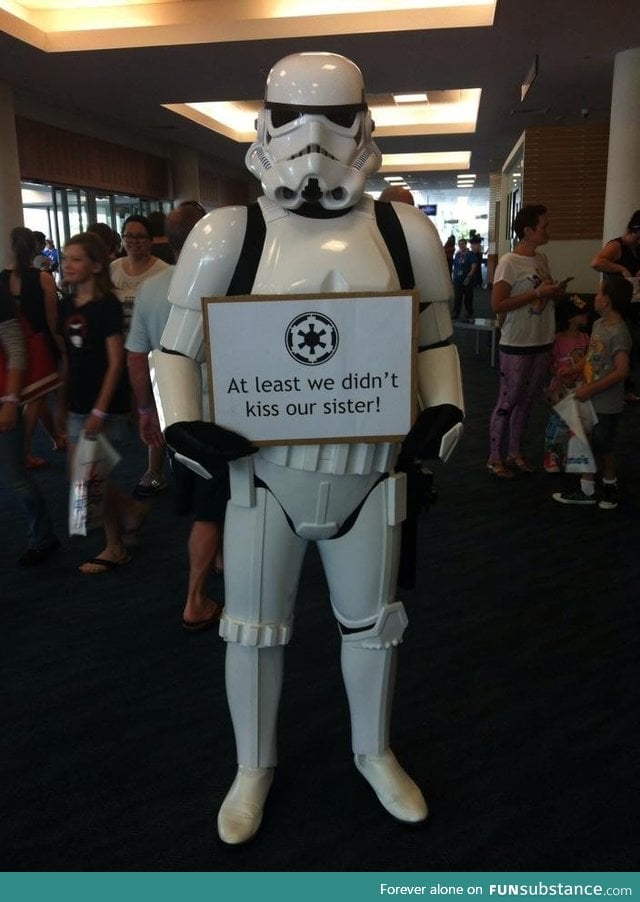 Ah, good old storm troopers