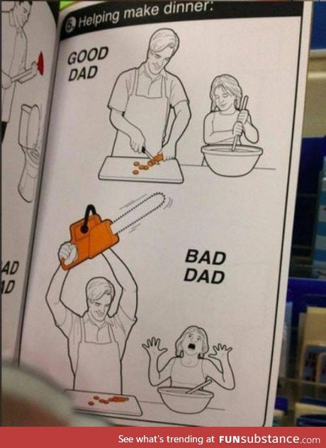 The Bad dad more looks fun
