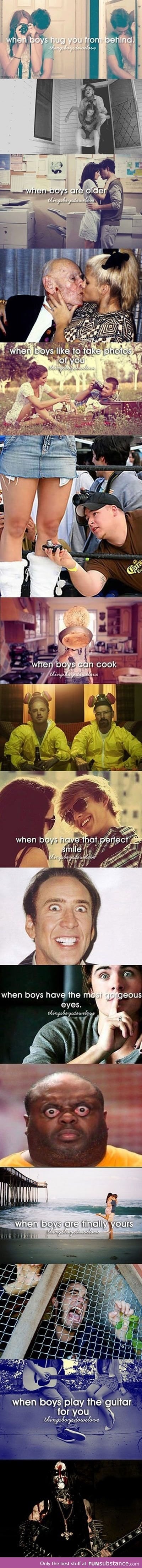 When boys compilation