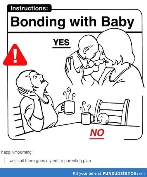 Bonding with baby