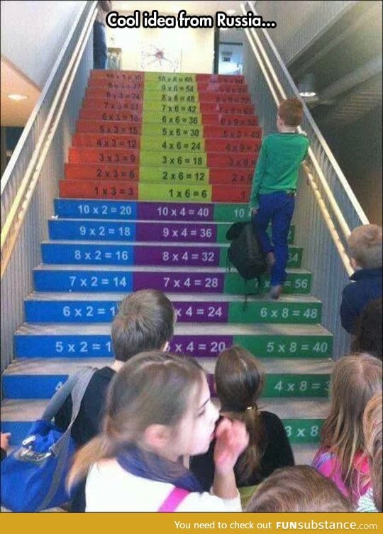 Math stairs