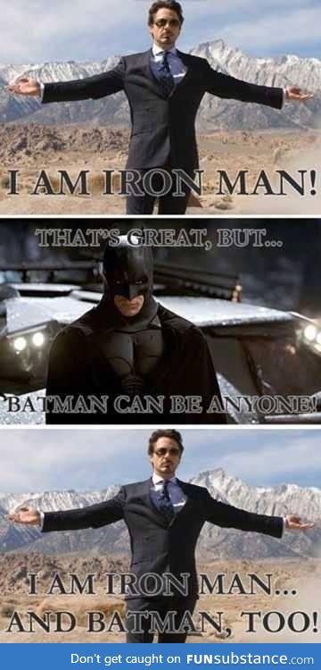 Iron bat...Man