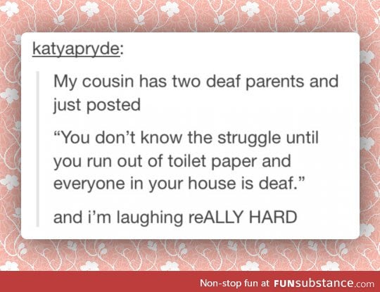 Deaf parents problems
