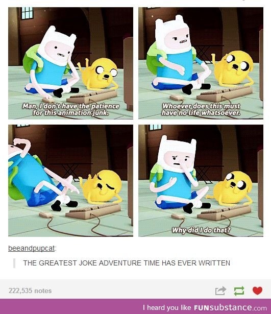 Adventure Time never ceases to amaze me