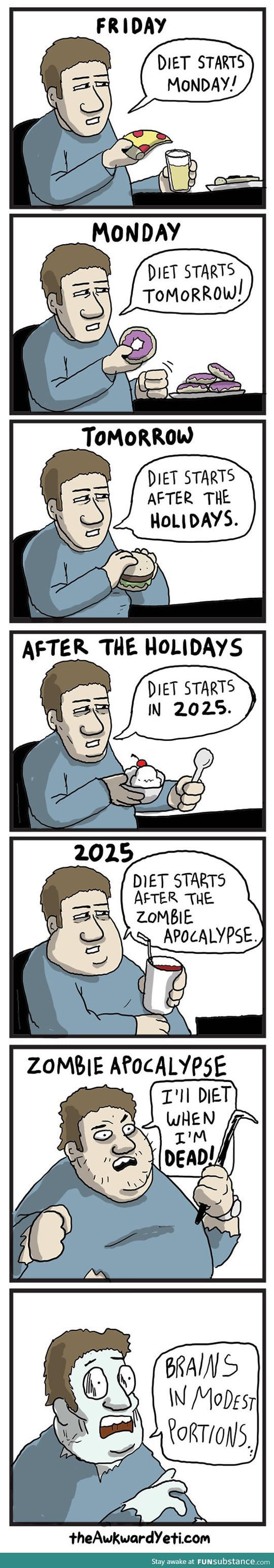 There is always time for diet