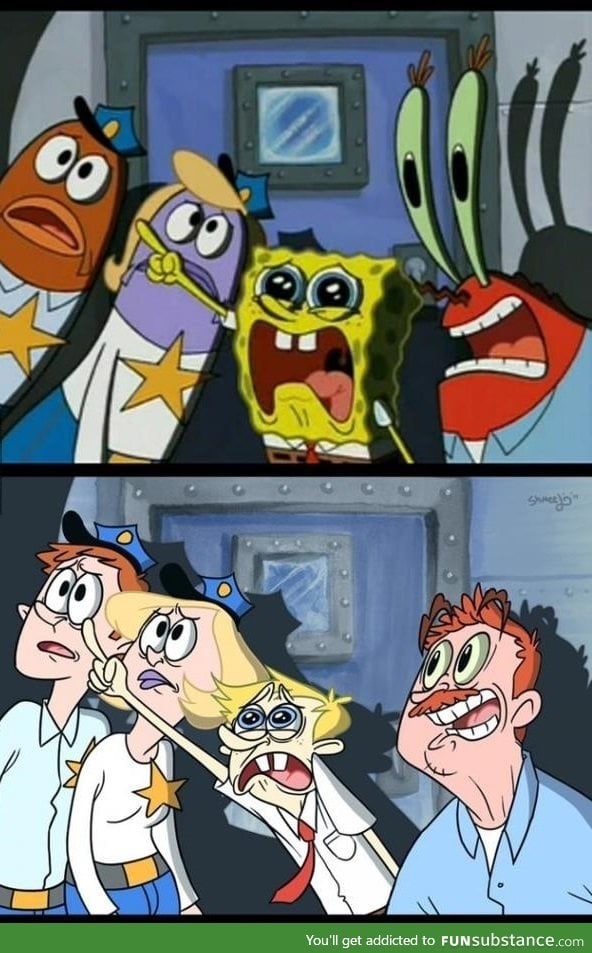 If Spongebob were human