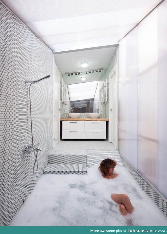 Neat idea for a shower/bath