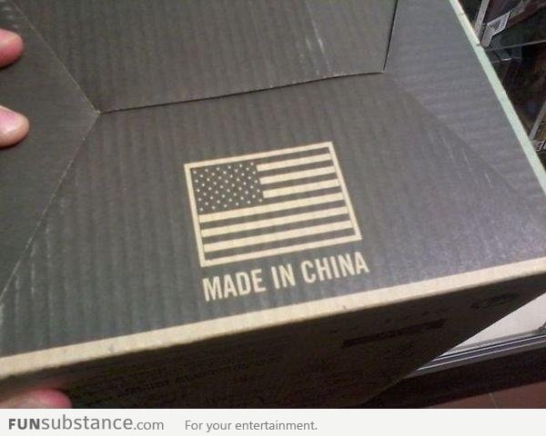 USA made in China