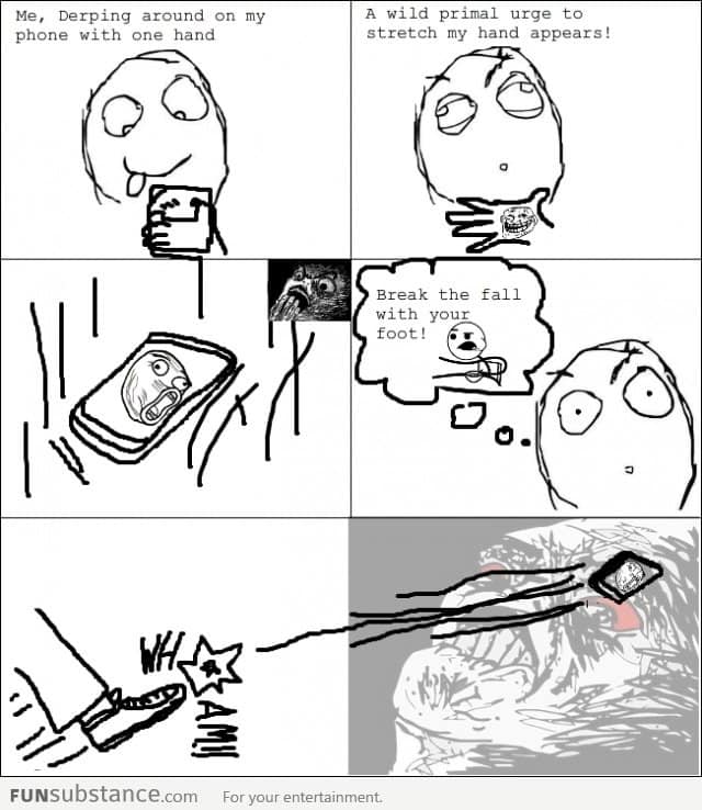 Phone Drop Rage