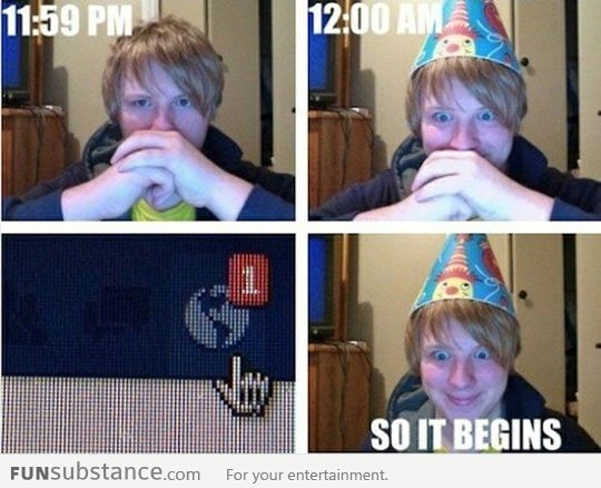 Every birthday