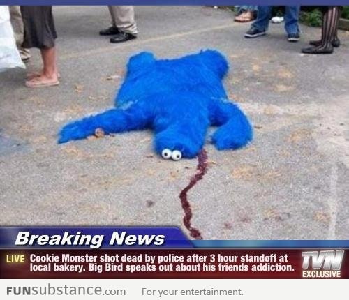 Cookie monster is dead