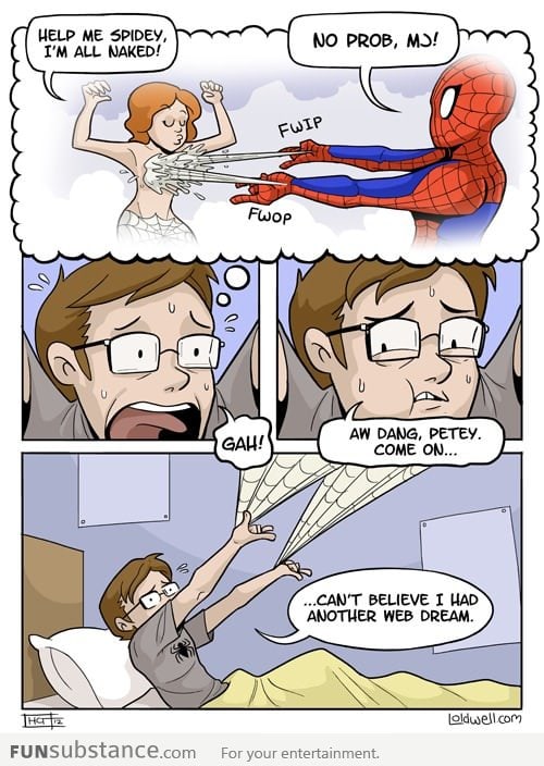 Spiderman's web dream